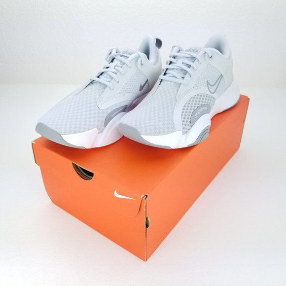 Nike SuperRep Go 2 Men's Shoes Pure Platinum Gray White CZ0604 001 Sizes 8-13 - Picture 7 of 7